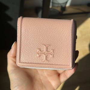 Tori Burch Pink Wallet-never been used!